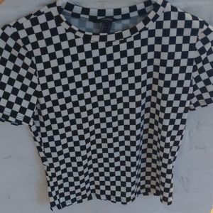 Checkered t shirt